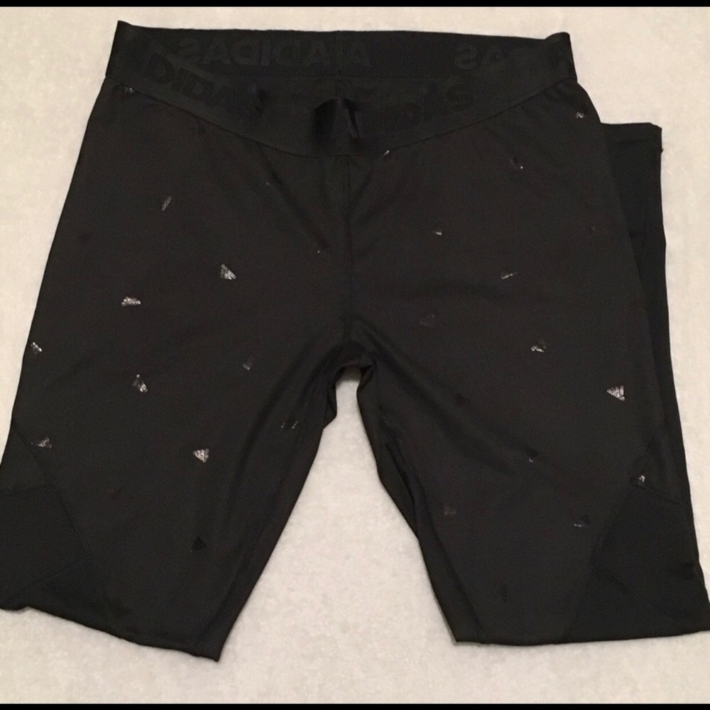 Adidas micro logo fit leggings